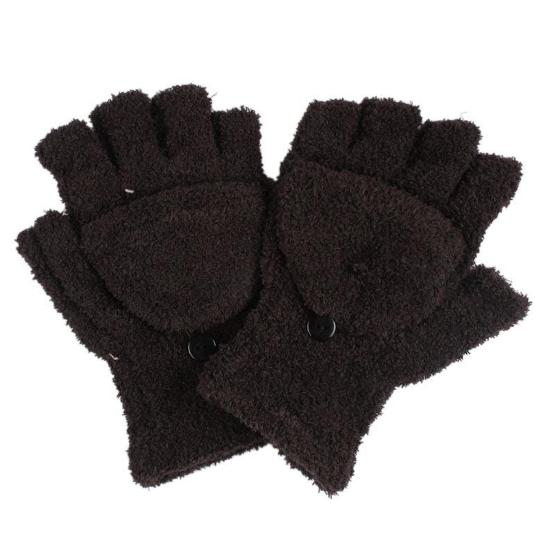 

Women Gloves Hand Wrist Warmer Winter Athletic Mittens Fingerless Gloves