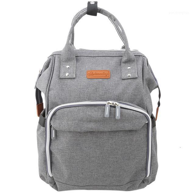 

9 Colors Fashion Mummy Maternity Nappy Bag Brand Large Capacity Baby Bag Travel Backpack Nursing For Baby CX8944421, Black wave point 2