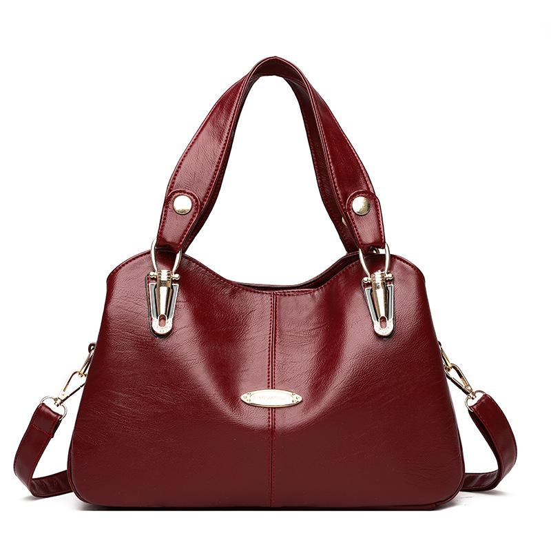 

2021 Handbags Women Bags Designer leather Shoulder handbag Messenger female bag Crossbody Bags For Women sac a main, Black