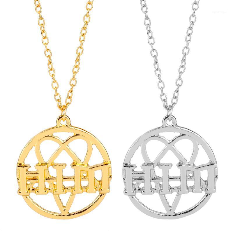

His Infernal Majesty Rock Band Necklaces Pendants for Men Women Alloy Long Chain HIM Male Female Necklace-301