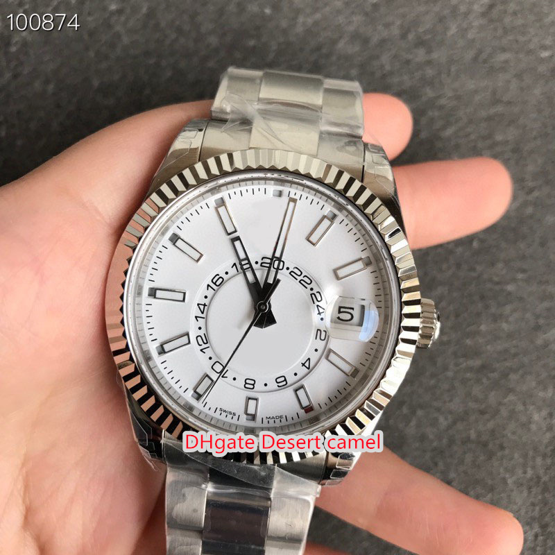

3 style watch high quality men's watches 42mm Sky-Dweller 2813 timing core 904L fashion hot selling automatic mechanical watches KF manufacturing sapphire-269, Sold out