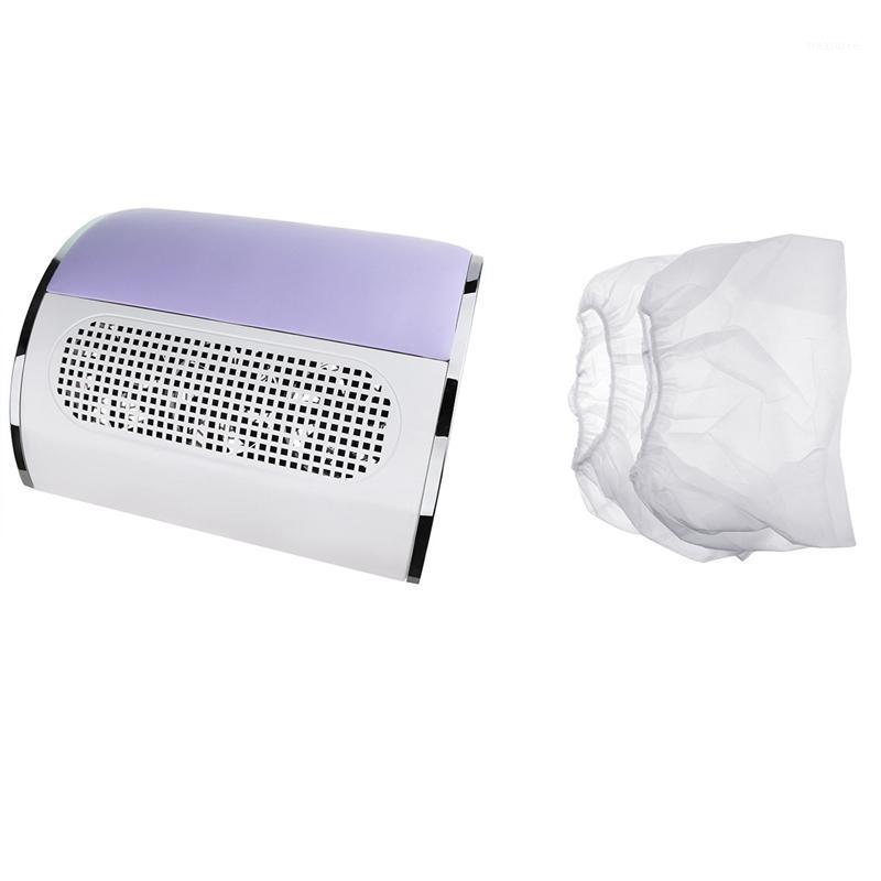 

Nail Art Vacuum Cleaner 3 Powerful Powerful Nail Dryer Tools with 2 Dust Bags EU Plug1