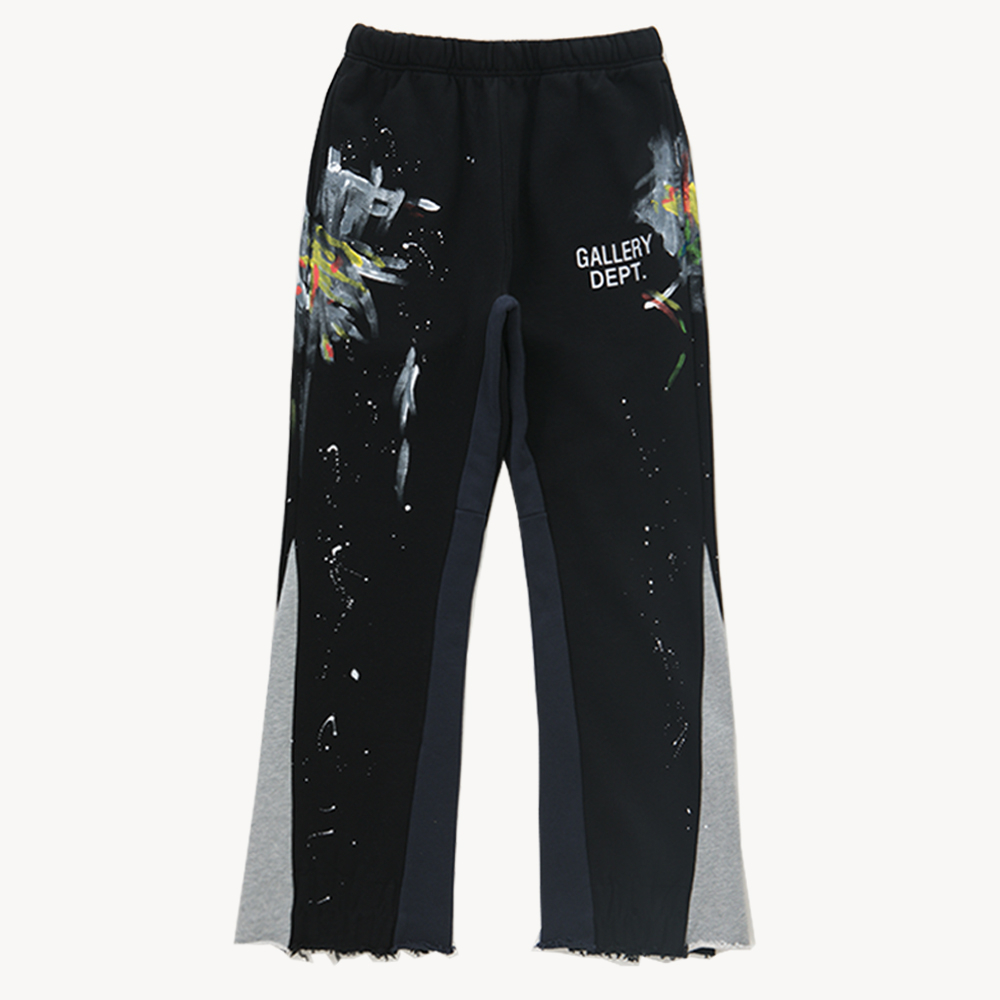 mens flared tracksuit bottoms