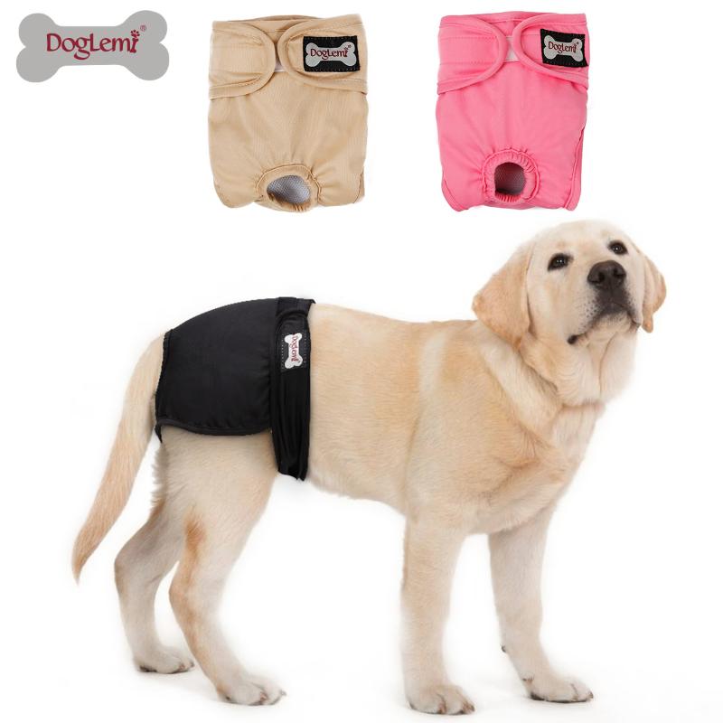 

Female Dog Underwear Panties Menstruation Shorts Briefs Jumpsuit Sanitary Shorts For Dog Washable Pet Physiological Pant Diaper, Black