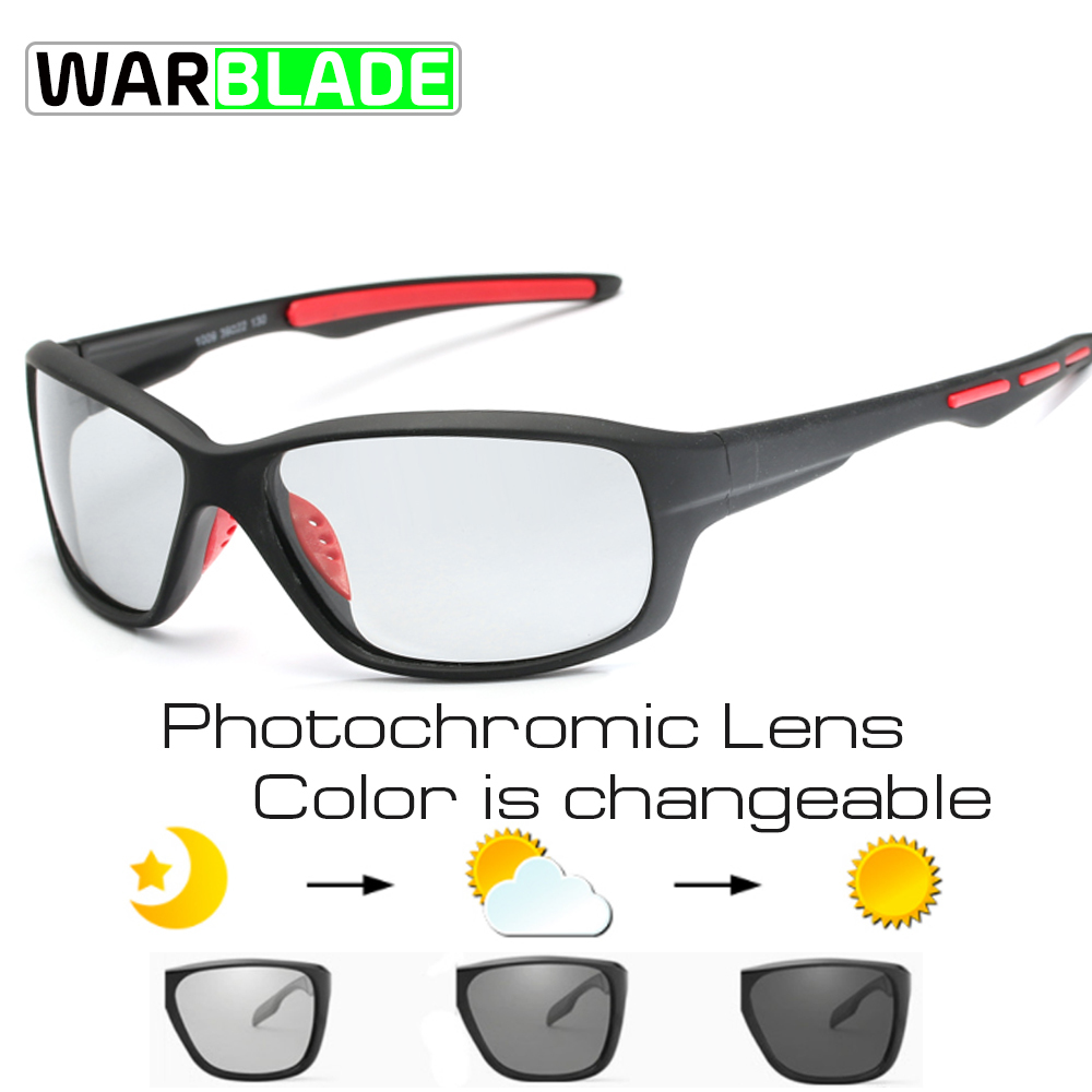 

Sport Photochromic Polarized Glasses Cycling Eyewear Bicycle Glass MTB Bike Bicycle Riding Fishing Cycling Sunglasses Q1224