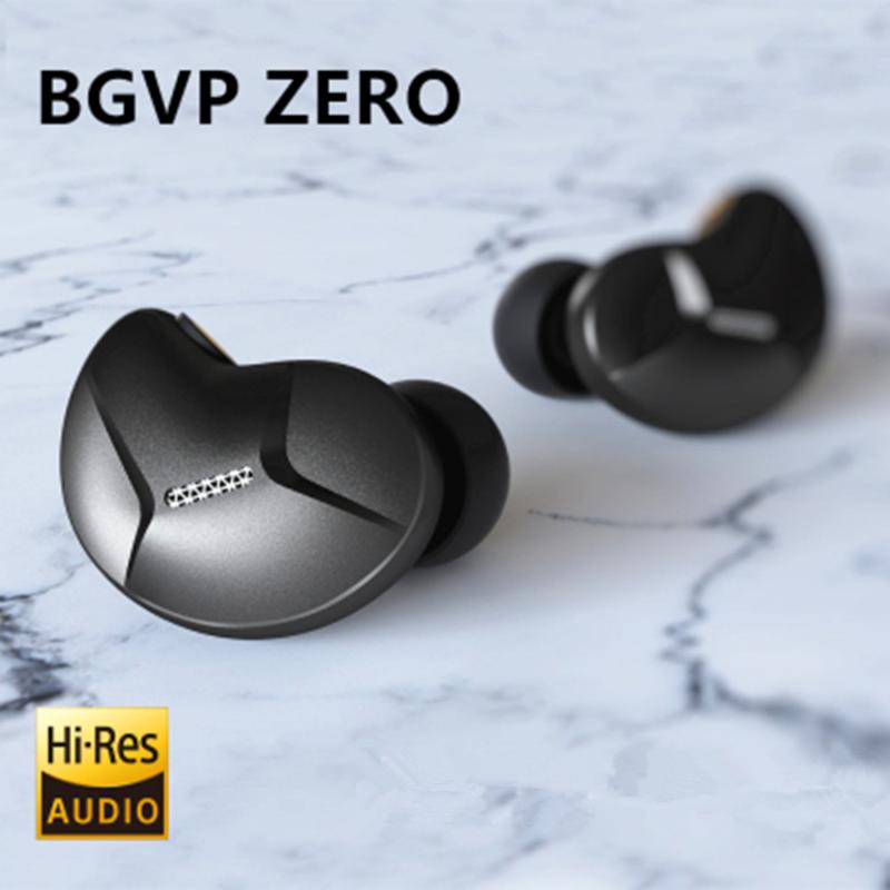

BGVP ZERO In Ear Earphones Electrostatic Dynamic HIFI Music DJ Detachable MMCX Cable BGVP DM8\DM7\DMS\DM6\DMG\Q2\VX\CA16\T4, Black