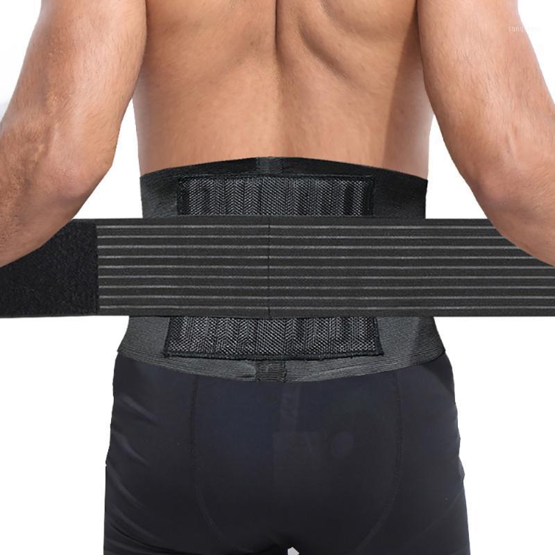 

Bandage Lumbar Support Sport High Elastic Breathable Health Care With Steel Waist Support Back1, Black