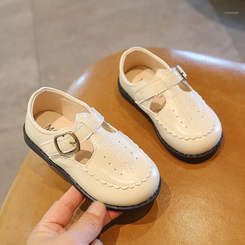 

Toddler Girls Shoes Kids Girls Boy Party Shoes New Spring Autumn PU Leather Children's Fashion Princess Shoe E4371, Brown