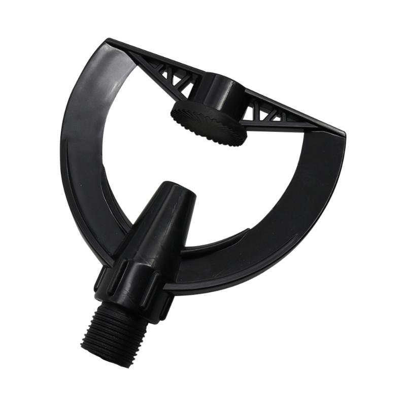 

1/2'' Refraction Nozzle with Male Thread Agriculture Tools 360 Degrees Pressure Mist Nozzle Water Sprinkler 2 Pcs, Black