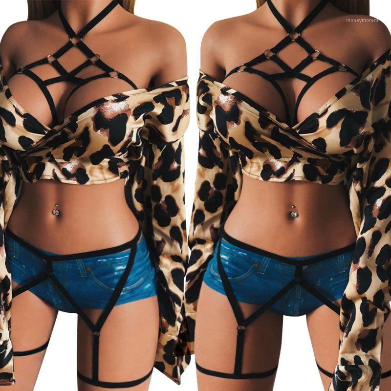 

Women Sexy Body Bandage Garter Set Criss Cross Strappy Cupless Bralette Hollow Suspenders Leg Cage Erotic Harness Belt Lingerie1, As pic