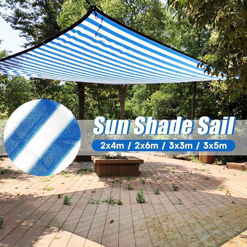 

Sun Shade Sail Awning Heavy Duty HDPE Square Sunshade Protection Outdoor Canopy Garden Patio Pool Shade Sail Awning Sun Shelter1, 2 x 4m