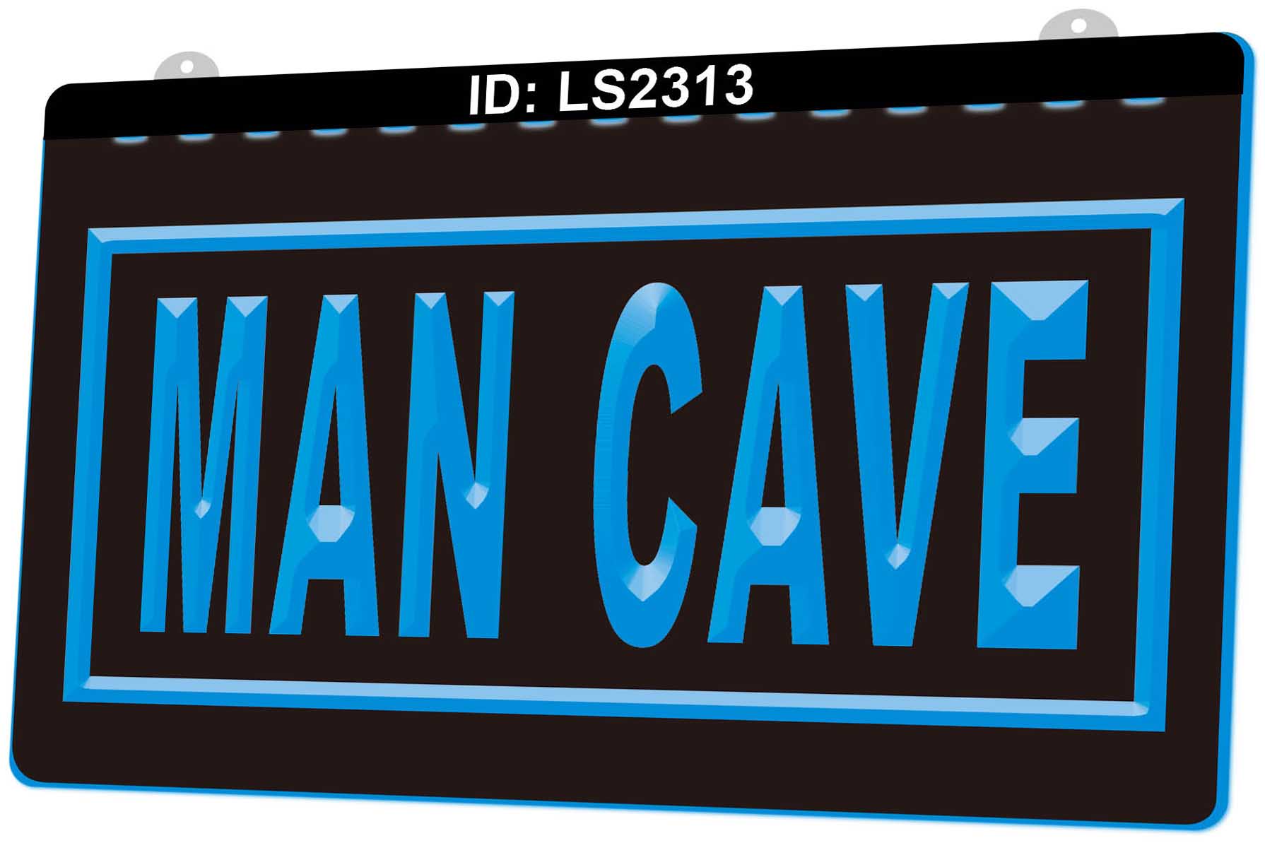 

LS2313 Man Cave 3D Engraving LED Light Sign Wholesale Retail