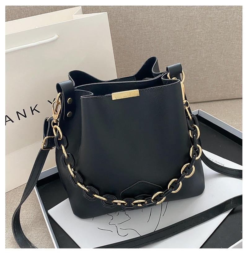 

Autumn and winter bucket bag handbag 2021 chain shoulder messenger bag