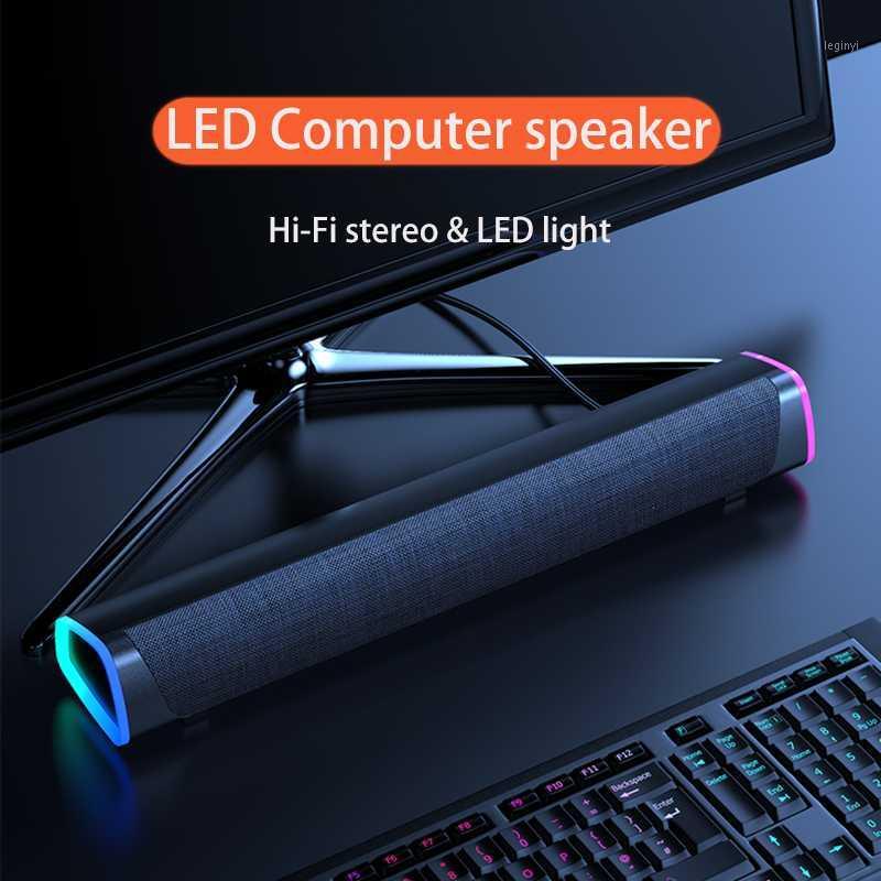 

3D Surround Soundbar Bluetooth 5.0 Speaker Wired Computer Speakers Stereo Subwoofer Sound bar for Laptop PC Theater TV Aux 3.5mm1