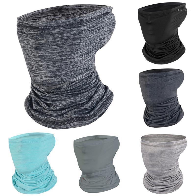 

Ourdoor Cycling Ice Silk Triangle Scarf Bandana Hiking Camping Hunting Running Army Bicycle Tactical Neck Gaiter1, Black