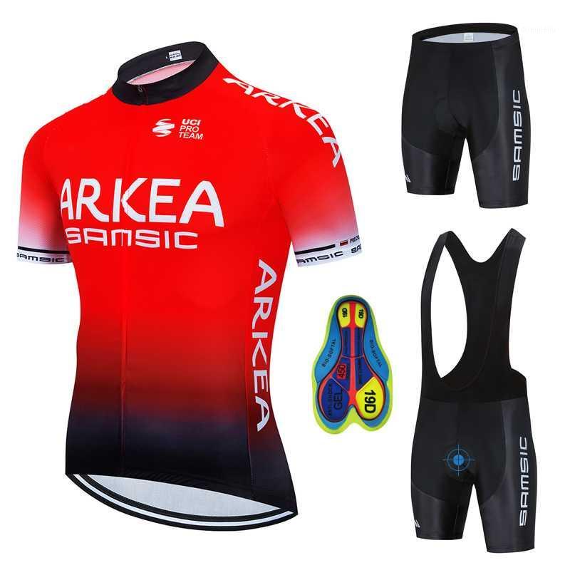 

2020 ARKEA Cycling Jersey Set Summer Cycling Wear Mountain Bike Clothes Bicycle Clothing MTB Bike Clothing Suit1