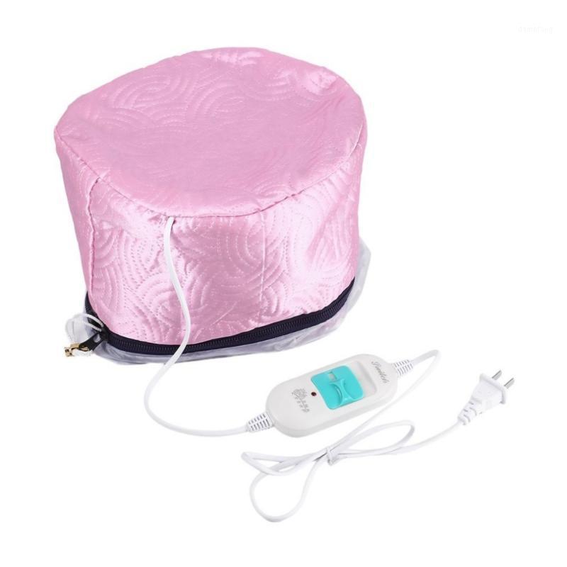 

220V Electric Hair Thermal Treatment Beauty Steamer SPA Nourishing Hair Care Cap Waterproof and Anti-electricity Control Heating1