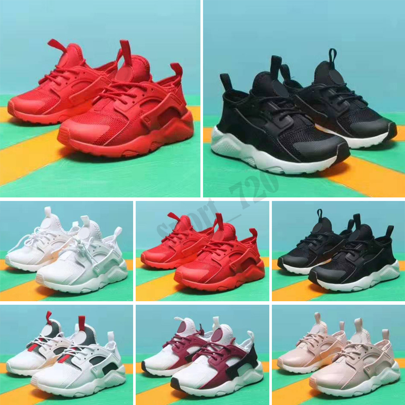 

Kids Huarache Run Ultra 4 Trainers for Little Boys Huaraches Sneakers Toddler Girls Hurache Sports running Shoes Children Boy Trainers, Color 3