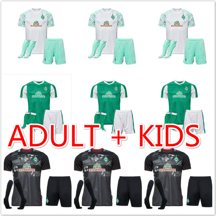 

men kids 2020 2021 SV Werder Bremen Soccer Jerseys adult kitS 20 21 FRIEDL KLAASSEN SELKE RASHICA BARTELS Werder Bremen Football shirts, Black;yellow