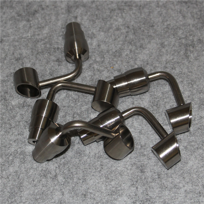 

Newest 6 in 1 10mm&14mm&18mm Male or Female Banger Titanium Nail SILIKA SIDE ARM DOMELESS TITANIUM NAILS