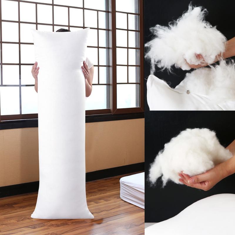 

150x50cm Long Dakimakura Hugging Body Pillow Inner Insert Anime Body Pillow Core White Interior Home Use Cushion Filling