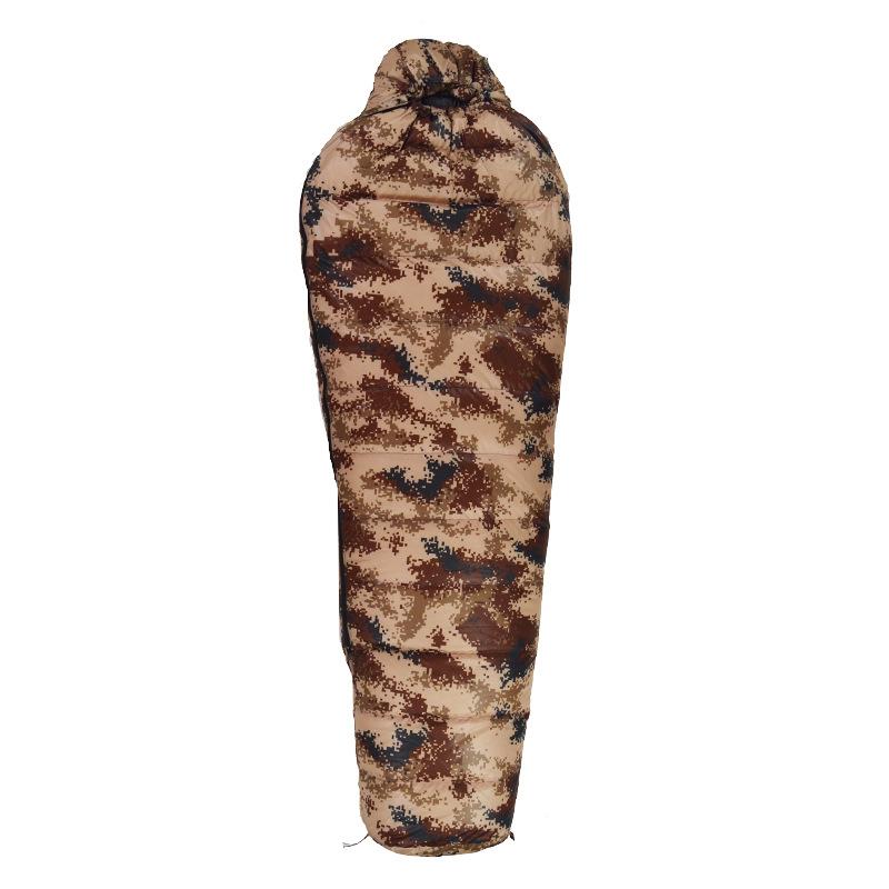 

Adult 1500G/1800G/2000G/2200G Filling White Duck Down Ultra Light Outdoor Sleeping Bag Camping Trip Portable In Cold Weather