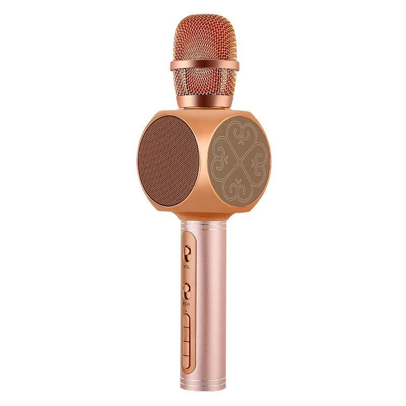 

YS-63 Wireless Bluetooth Portable Handheld Karaoke Microphone Speaker For Home Party Children's Speech Meeting Mic Microphone