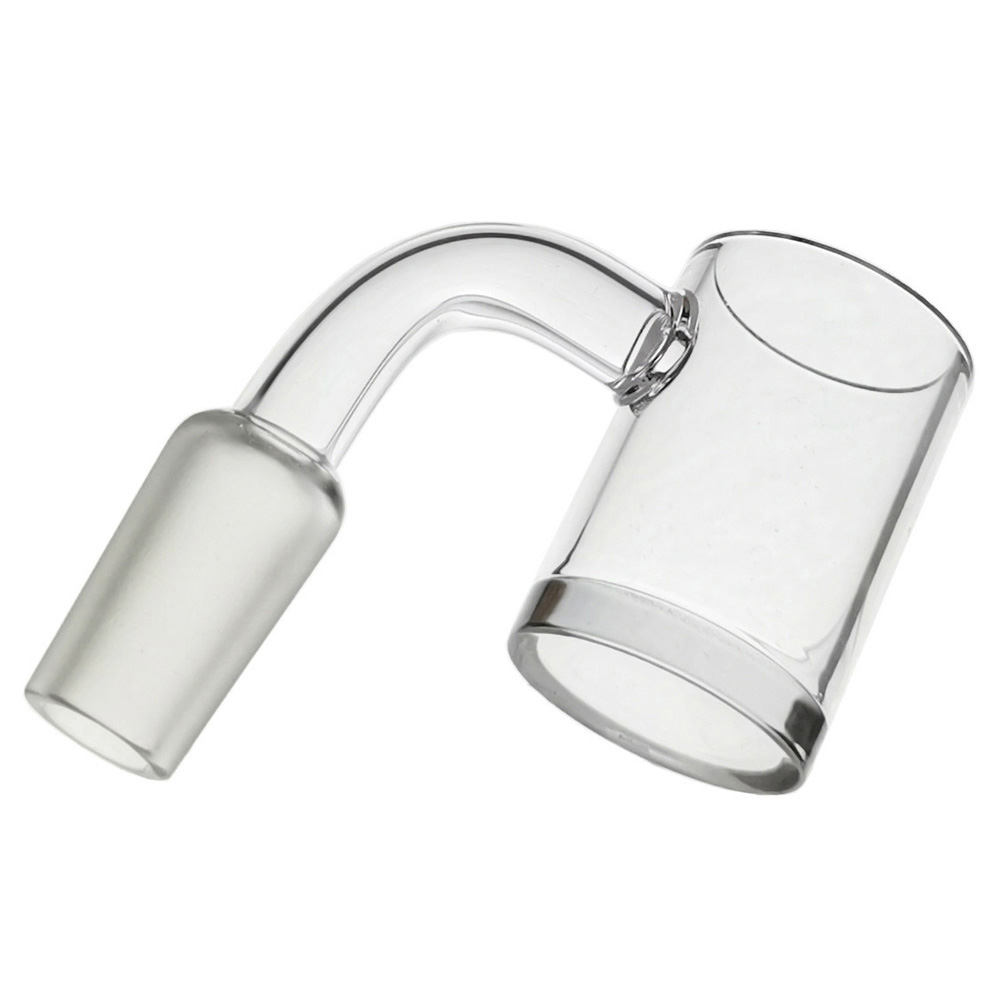 

Quartz staple bucket 25mm that has wall 2mm and 5mm Quartz Banger accessories thick for dab rig glass water pipe bong