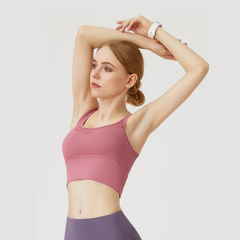 

Sport Bra 2020 High Impact Seamless Women' Bra Women' Underwear Running Yoga Gym Push Up Brassieres Sexy Female Tank Tops, Black