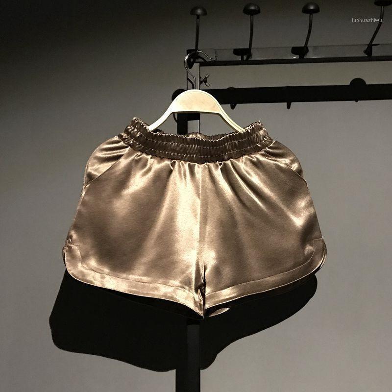 

Girl'S Pants Shiny Versatile Stretch Pants Shorts 19 Summer Wear New Style Childrenswear 3-9-Year-Old1, Black and white with pattern sk201955