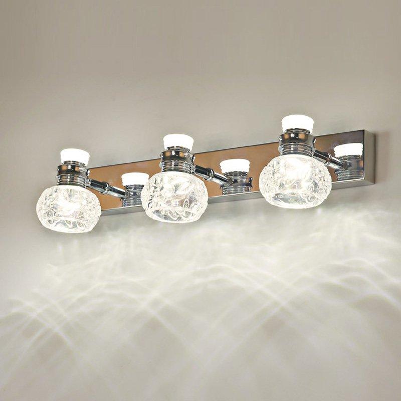 

LED Modern Crystal Bathroom wall light poly directional rotate mirror Front Wall light Bedroom Washroom Lighting Fixtures