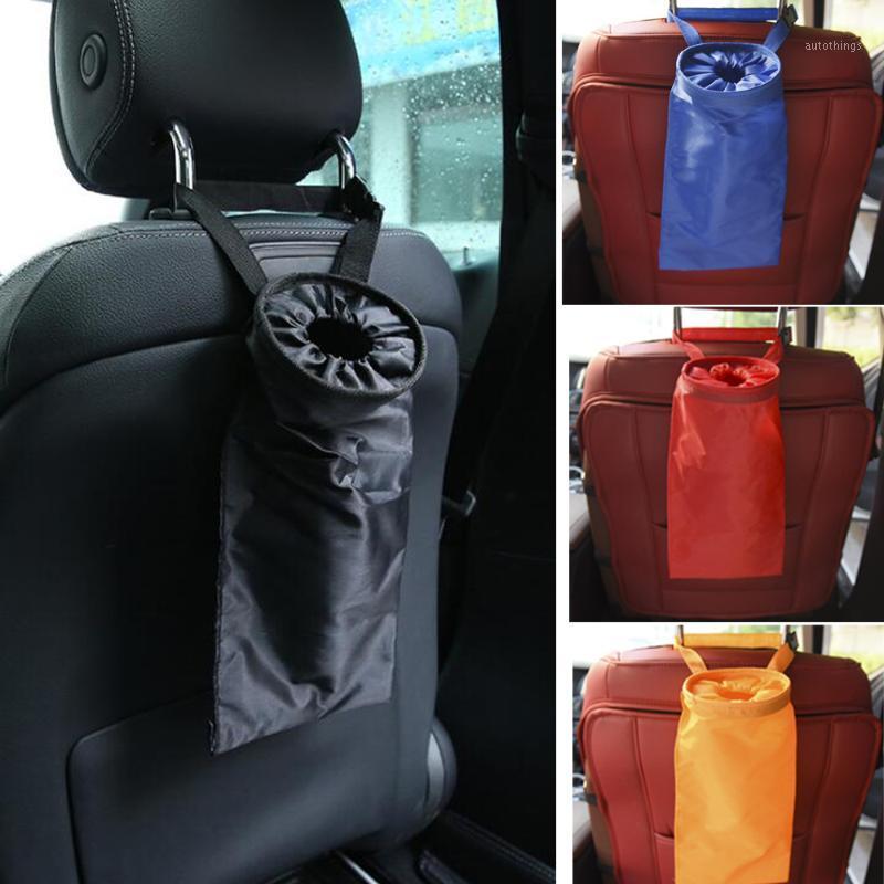

1Pcs Car Seat Back Garbage Bag Rubbish Bag Car Accessories Truck Garbage Bags Organizer Dustbin Storage Holder1