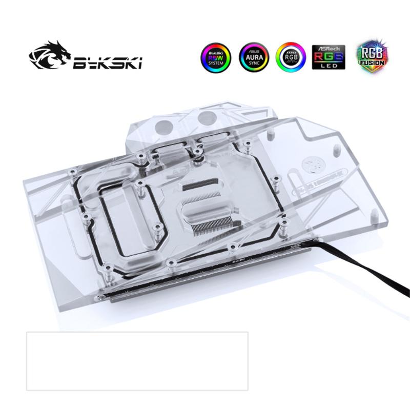 

Bykski GPU Water Block Full Coverage Copper Block For ASUS GTX1660-O6G-SI VGA Cooler Watercooler Heatsink A-RGB N-AS1660SI-X