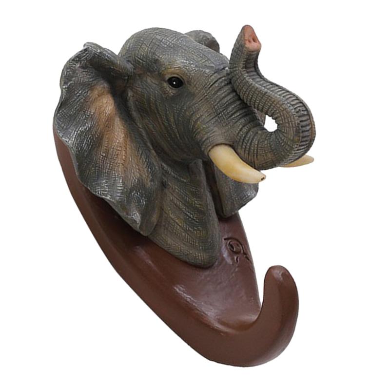 

Creative Decorative 3D Animal Head Wall Rack Kids Room Hanger Rack Coat Robe Hat Hook