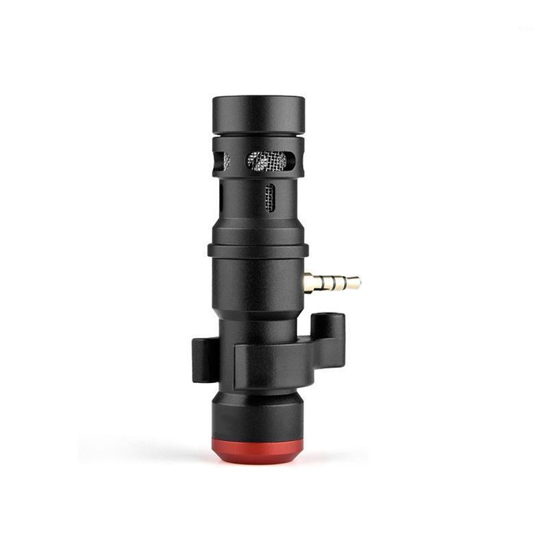 

Portable Professional Recording Microphone for Phone High Sensitivity Cardioid Mic with 3.5mm Port Plug and Play1