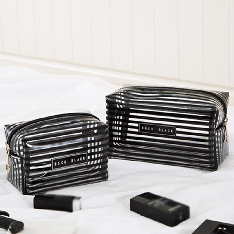 

1 Pc Transparent Makeup Storage Tote Bag Travel Toiletry Wash Toothbrush Pouch Organizer PVC Waterproof Portable Cosmetic Pack