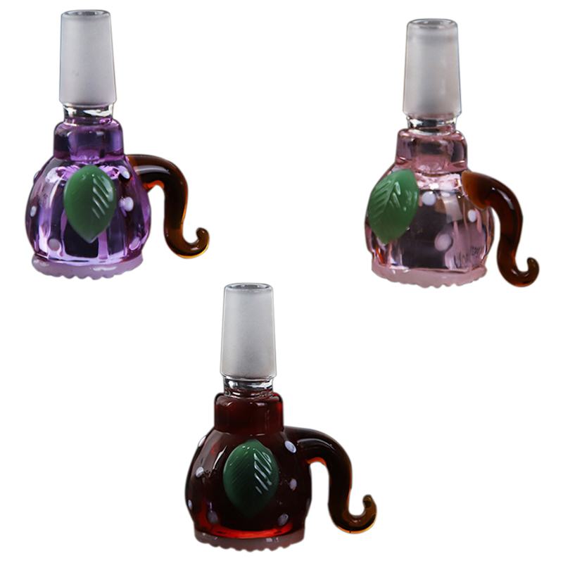 

Hookahs accessories14mm bowl High gloss and transparency glass bowls for dab rig smoking accessories
