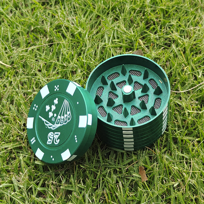 

3 layers 42mm herb grinder other smoking accessories special designs Zinc alloy Crusher Smasher tobacco grinders