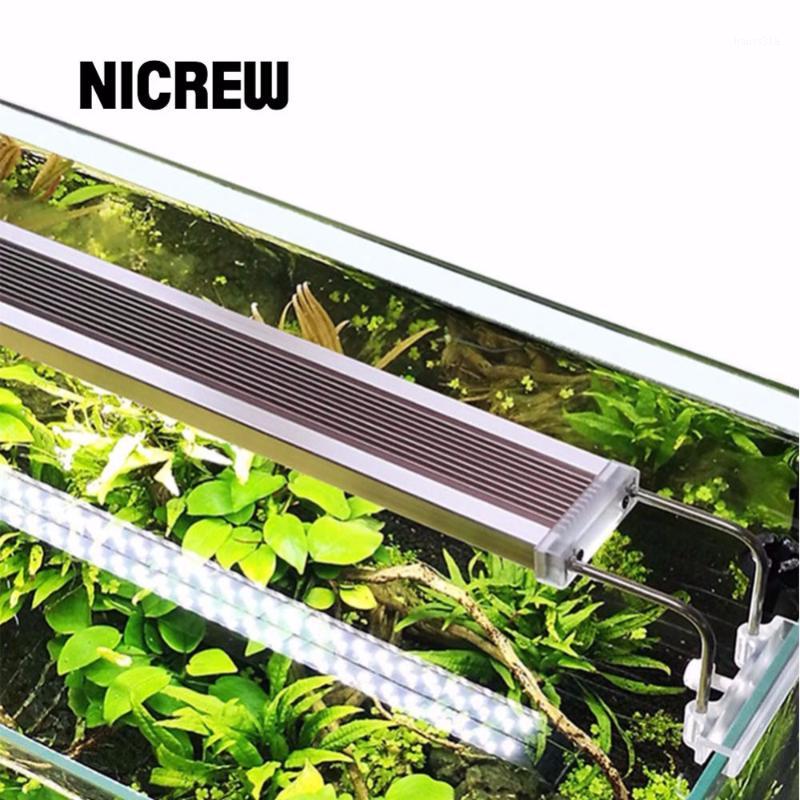 

Nicrew 220V 12W 14W 18W 24W SUNSUN ADE Aquarium Plant SMD LED Lighting Chihiros Aluminum Alloy Lighting For Fish Tank Aquatic1