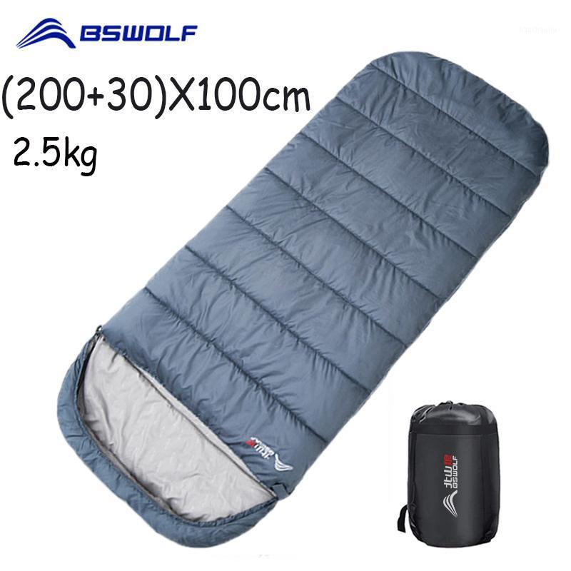 

BSWolf Large Camping Winter Sleeping bag lightweight loose bag long size for Adult rest Hiking tourismg tourisem1