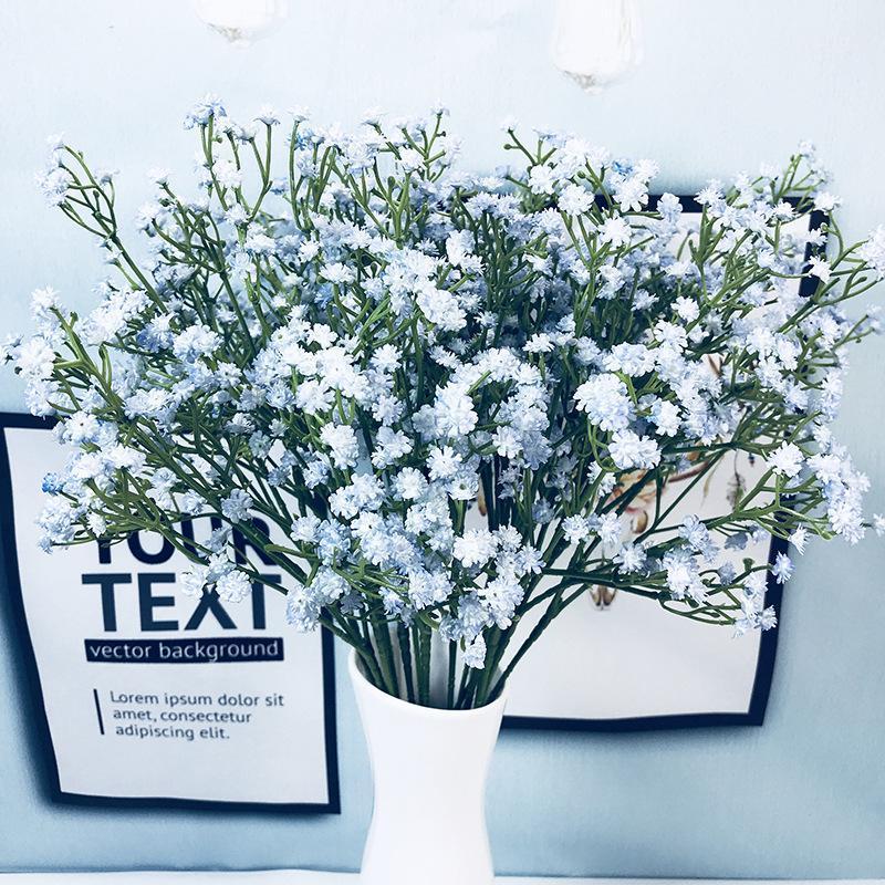 

Flone Artificial fake Gypsophila Plants Flowers Christmas decorations for home baby breath Party Wedding Decoration accessories1, White