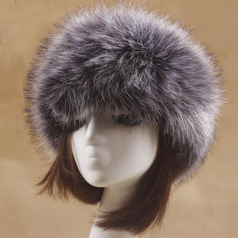 

Women's Hats Autumn Winter Faux Fur Thickened Hat Outdoor Cold-proof Warm Plush Beanie Fashion Lady's Thicken Elastic Caps 2021