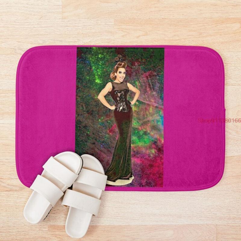 

Mat Bianca Del Rio Anti-slip Mat Bathroom Foot Pad Water Absorbent Floor Carpet Modern Bedroom Carpet Doormat Printed Bath