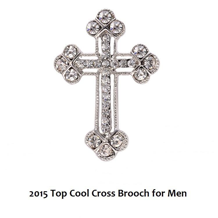 

Pins, Brooches 2022 Fashion Rhinestone Brooch Pins,Cool Men Cross For Broche Vintage Scarf Buckle Pin Brouch Broach Accessory