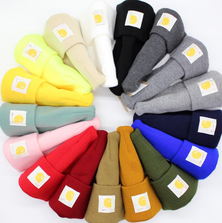 

Spot tide brand knitted hat men and women couple hip hop woolen cap, Black