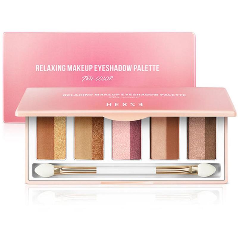 

HEXZE 10 Eyeshadow Makeup, Light pink