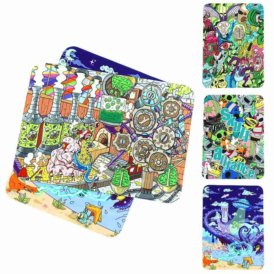 

Wax dab mats silicone mat smoking pad cigarette accessories dabber tools Non-Stick pads for Oil Bake Dry Herb Glass Water Bongs Rigs