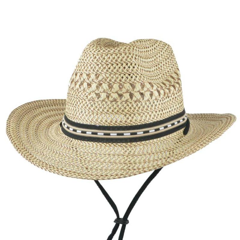 

H7541 Men Sun Hat Summer Sunscreen Sunshade Anti-UV Cool Breathable Casual Cap Middle Aged Male Dad Sun Protection Straw Caps, Stylef