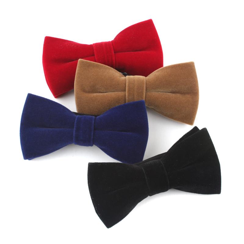 

New Novelty Velvet Bow Tie Men's Tuxedo Adult Bow-Tie Gentleman Groom Wedding Bow Tie gravata borboleta