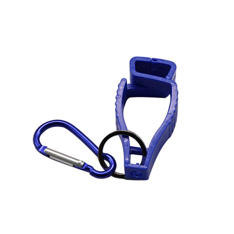 

Gloves Clip Work Gloves Clips Multifunctional Fastener Clamp Keychain Plastic 1Pcs Tool Outdoor Safety Random Color Clip